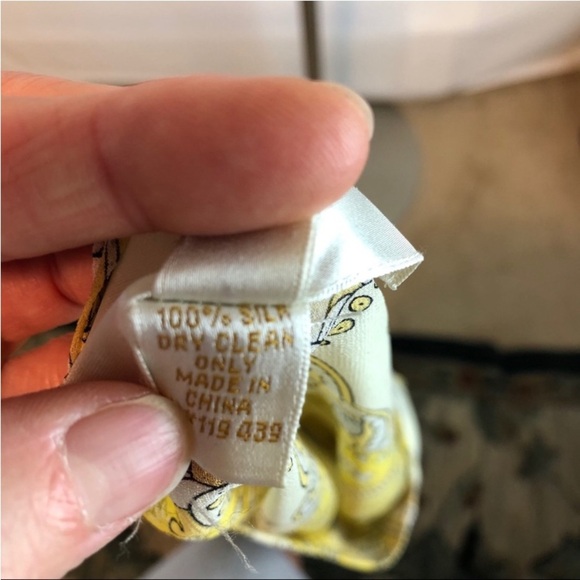 Julie Brown Silk sheer V-Neck Tunic - Sz 2 - Picture 6 of 15